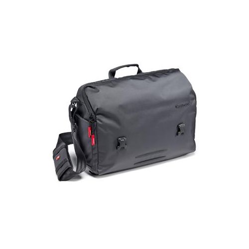  Adorama Manfrotto Manhattan Speedy 30 Messenger Bag, Gray MB MN-M-SD-30