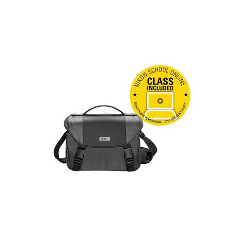  Adorama Nikon DSLR Value Pack, Travel Case (New) with Nikon School Online Course 13544