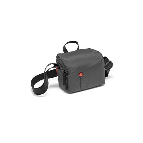  Adorama Manfrotto NX Shoulder Bag I V2 for Mirrorless Camera & 2 Lenses, Grey MB NX-SB-IGY-2