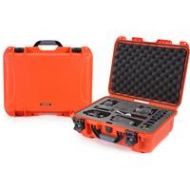 Adorama Nanuk Media Series 925 Waterproof Hard Case with Foam Insert, Orange 925-EDSLR3