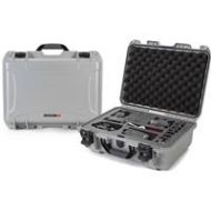 Adorama Nanuk Media Series 925 Waterproof Hard Case with Foam Insert, Silver 925-EDSLR5