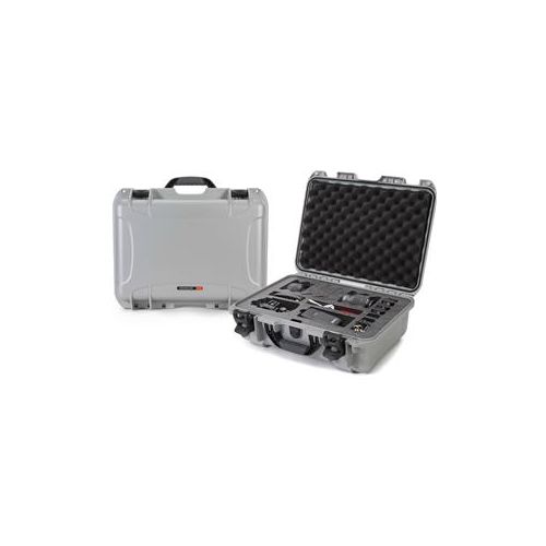  Adorama Nanuk Media Series 925 Waterproof Hard Case with Foam Insert, Silver 925-EDSLR5