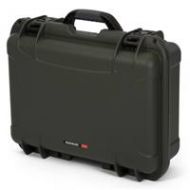 Adorama Nanuk Media Series 925 Waterproof Hard Case with Foam Insert, Olive 925-EDSLR6
