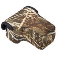 Adorama LensCoat Neoprene BodyBag Compact with Lens - Realtree Max4 LCBBCLM4