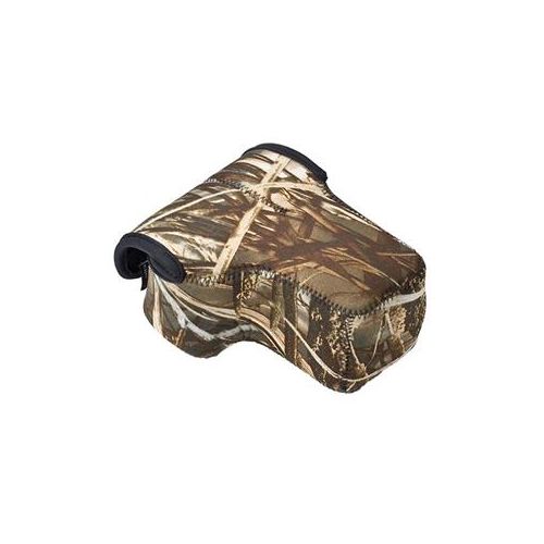  Adorama LensCoat Neoprene BodyBag Compact with Lens - Realtree Max4 LCBBCLM4