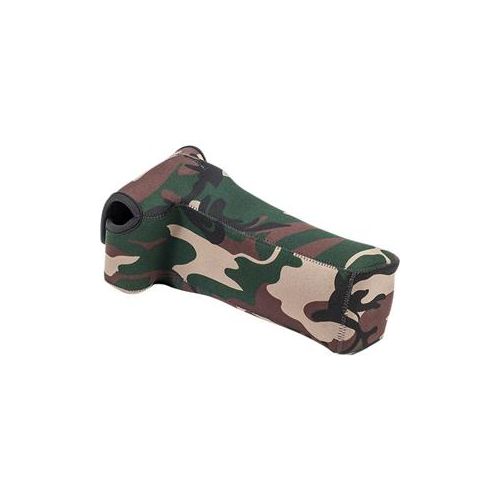  Adorama LensCoat BodyBag Plus Sport Camera Case, Forest Green Camo LCBBXSPFG