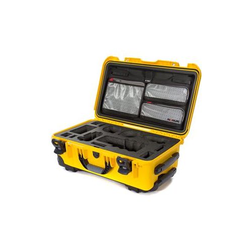  Adorama Nanuk 935 Wheeled Hard Case with Foam Insert for Sony A7R, Yellow 935-SON4