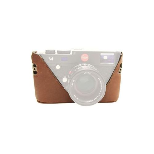  Adorama Black Label Bag Half Case for Leica M Type 240 and M-P Cameras, Brown BLB306DBR