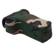 Adorama LensCoat BodyBag Compact Telephoto, Forest Green Camo LCBBCTFG