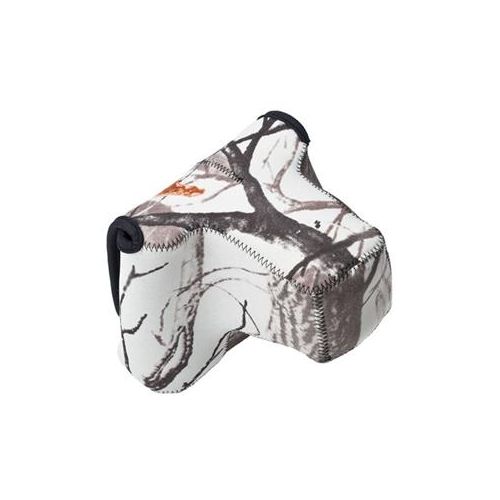  Adorama LensCoat Neoprene Pro BodyBag with Lens, Realtree Snow LCBBPLSN