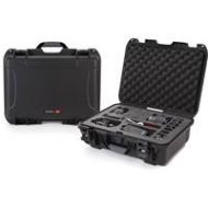 Adorama Nanuk Media Series 925 Waterproof Hard Case with Foam Insert, Black 925-EDSLR1