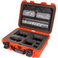 Adorama Nanuk Media Series 920 Waterproof Hard Case for Sony A7R Camera, Orange 920-SON3