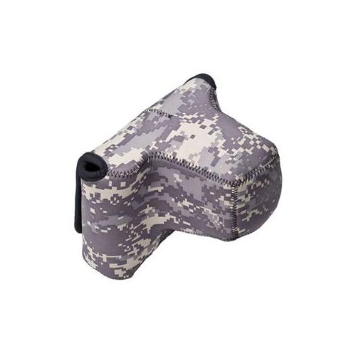  Adorama LensCoat Neoprene Pro BodyBag with Lens, Army Digital Camo LCBBPLDC