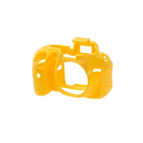  Adorama easyCover EA-ECND5200Y Silicon Case for Nikon D5200 Cameras, Yellow EA-ECND5200Y