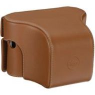 Adorama Leica Ever Ready Case with Front Small Section for Leica M/M-P Camera, Cognac 14890