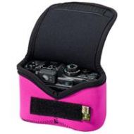 Adorama LensCoat Neoprene BodyBag Small,for Point & Shoot, Pink LCBBSMPI