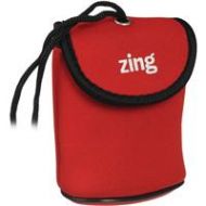 Zing Red Neoprene Case for Large Point/Shoot Cameras 563302 - Adorama