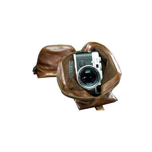  Adorama Black Label Bag Kando Pouch for Leica M8/M9 Camera, Dark Brown BLB304DBR