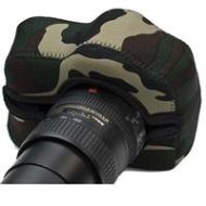 Adorama LensCoat Soft Neoprene BodyGuard for SLR Camera, Forest Green Camo LCBGFG