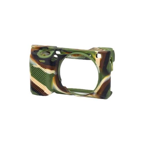  Adorama easyCover Silicon Case for Sony A6300 Cameras, Camo EA-ECSA6300C