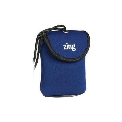  Adorama Zing Blue Neoprene Case for Large Point/Shoot Cameras 563303
