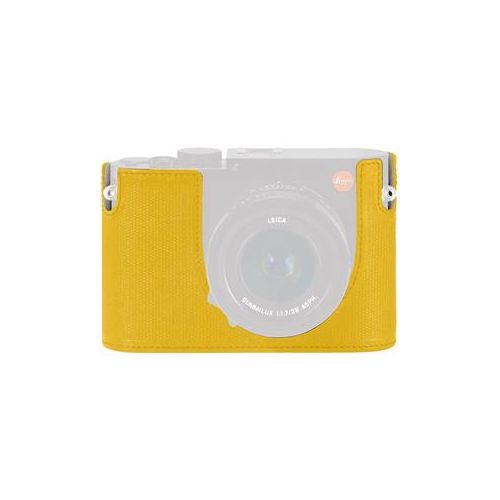  Leica Protector - Q (Typ 116), Leather, Yellow 19538 - Adorama
