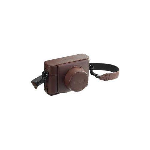  Adorama FujiFilm Leather Case for X100F Digital Camera, Brown 16537615