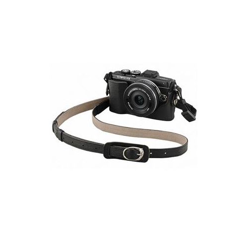  Adorama Olympus S-45B Body Jacket, Genuine Leather, for E-PL7 Digital Camera, Black V601066BW000