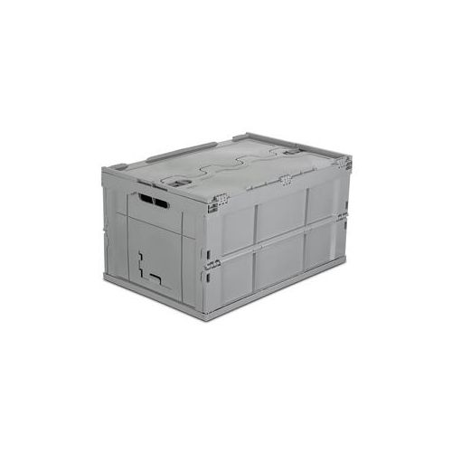  Adorama Mount-It! Collapsible Plastic Storage Crate, 65L Capacity MI-908