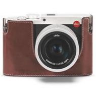 Adorama Leica Protector - Q (Typ 116), Leather, Vintage Brown,(No Embossing) 19536