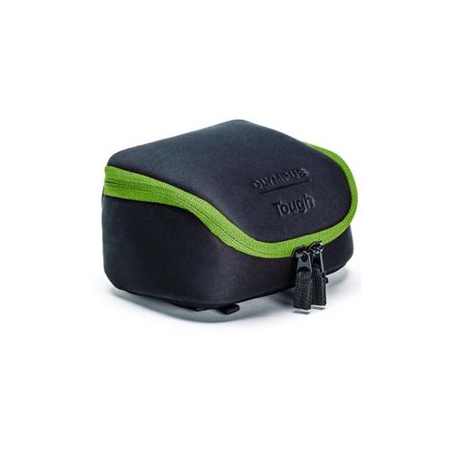  Adorama Olympus Stylus Tough System Bag, Black with Green Trim 202679