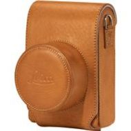 Adorama Leica Case with Carrying Strap for D-Lux 7 Camera, Brown 19555