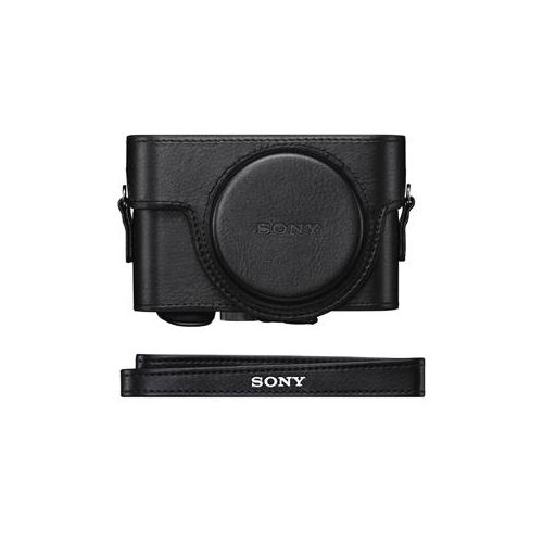  Adorama Sony LCJ-RXF Premium Leather-Like Jacket Case for RX-100 Series LCJRXF/B