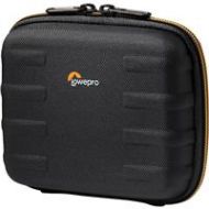 Adorama Lowepro Santiago 30 II Case for GoPro/Advanced Camera, Black/Orange LP36855