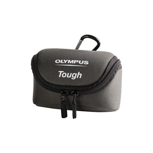  Adorama Olympus Tough Neoprene Case for Tough Series P&S Cameras, Gray 202585