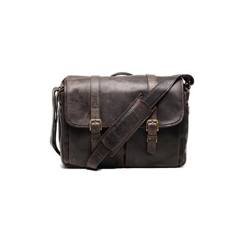  Adorama ONA The Brixton Camera and Laptop Messenger Bag, Dark Truffle Leather ONA5-013LDB