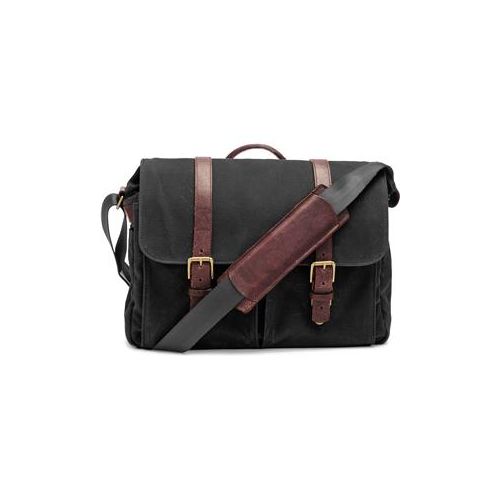  Adorama ONA The Brixton Camera and Laptop Messenger Bag, Black ONA5-013BL