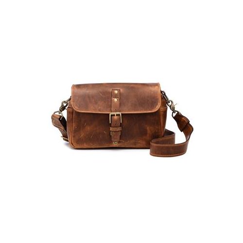  Adorama ONA The Bowery Camera Bag and Insert, Antique Cognac Leather ONA5-014LBR