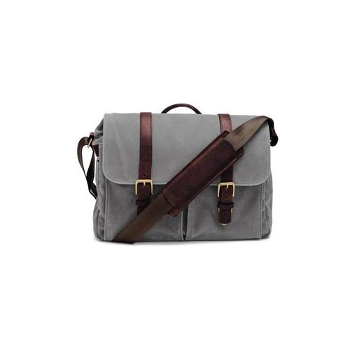  Adorama ONA The Brixton Camera and Laptop Messenger Bag, Smoke ONA5-013GR