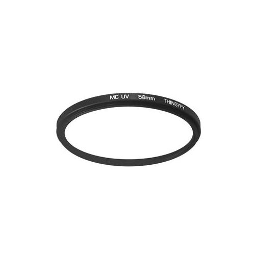  Thingyfy 58mm Ultra-Slim UV Clear Filter 001T-PP-00019 - Adorama