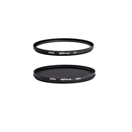  Adorama Hoya NXT Plus 58mm 10-Layer HMC Multi-Coated UV Lens Filter W/Multi-Coated CPL A-NXTPL58UV CP