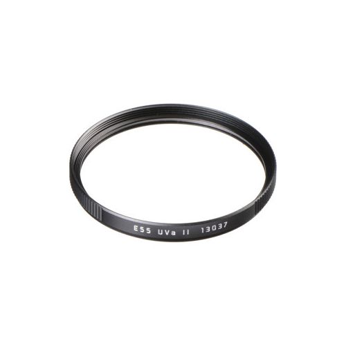  Leica E55 55mm UVa II Glass Filter, Black 13037 - Adorama