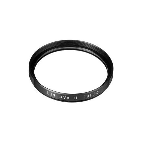  Leica E39 39mm UVa II Glass Filter, Black 13030 - Adorama