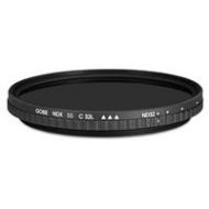 Adorama Gobe ND2-32 55mm 32-Layer 0.3-1.5 (1-5 Stops) Variable Neutral Density Filter NDX32G3P55