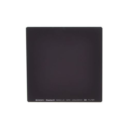  Adorama Benro 100x100mm Master Hardened Glass 1.8 ND Filter, 6 Stop MHND641010