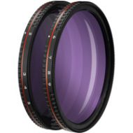 Adorama Freewell 72mm Threaded Hard Stop VND All Day Filter, 2 to 5 Stop and 6 to 9 Stop FW-72-ALD