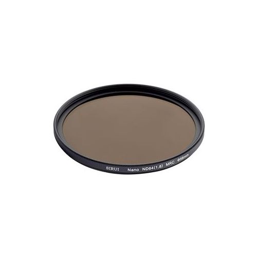  Adorama Sirui 58mm Nano Multi-Layer Coating Neutral Density Filter, 6-Stops ND6458A