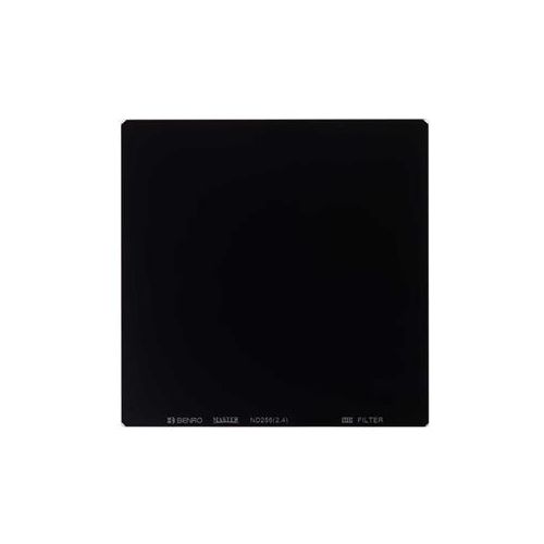  Adorama Benro Master ND256 (2.4) 3 75x75mm Neutral Density Square Filter, 8 Stop MAND2567575