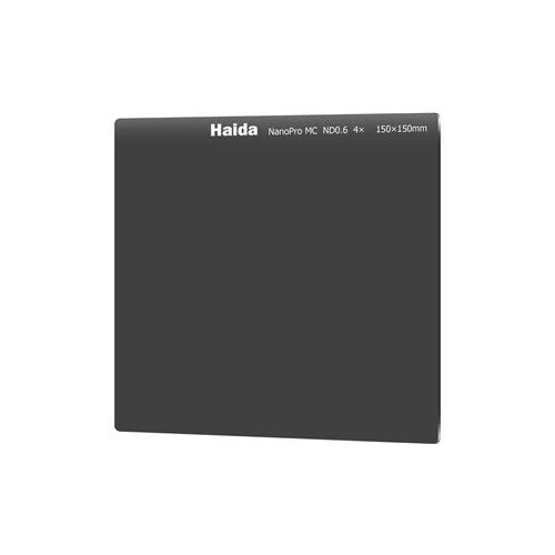  Adorama Haida NanoPro MC 150x150mm Neutral Density 4X (0.6) Multi Coated Glass Filter HD3321