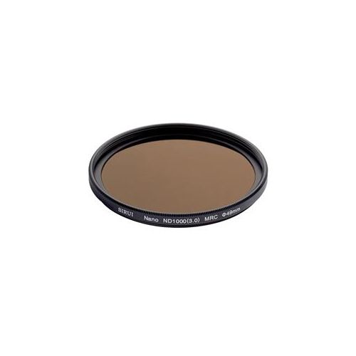  Adorama Sirui 49mm S-Pro Nano MC ND1000 3 (10 Stop) Neutral Density Filter ND100049A